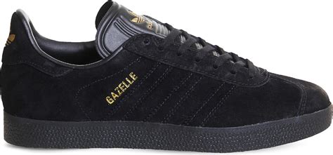 adidas gazelle black suede.